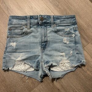 Women’s/Girls American Eagle jean shorts